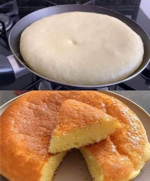 Pão de Maisena feito na frigideira