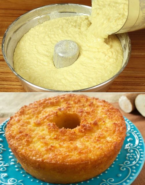 Bolo de Aipim Perfeito