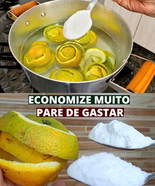 Benefícios de ferventar CASCA DE LARANJA com SAL